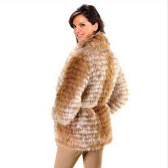 CLEARANCE! BYTE by TESO Finn Raccoon Fur Jacket - Picture 3 of 6